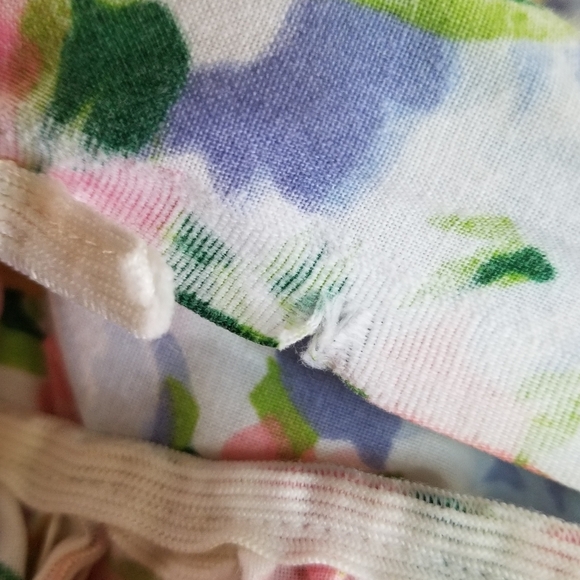 Vintage 1978 JP Stevens Muslin Full Flat & Fitted Sheets Floral READ - Picture 7 of 7